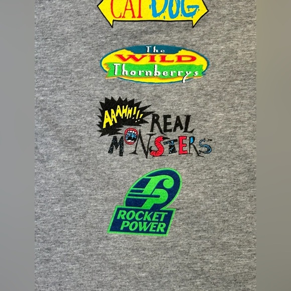 Men’s Nickelodeon Cartoons Graphic T-shirt Size 2 XL (XXL) Front&Back Design - Picture 6 of 7